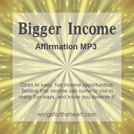 Bigger Income Affirmations MP3