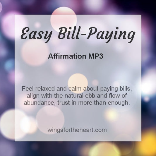 Easy Bill Paying Affirmations MP3